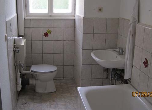 Komplettsanierung eines Badezimmers