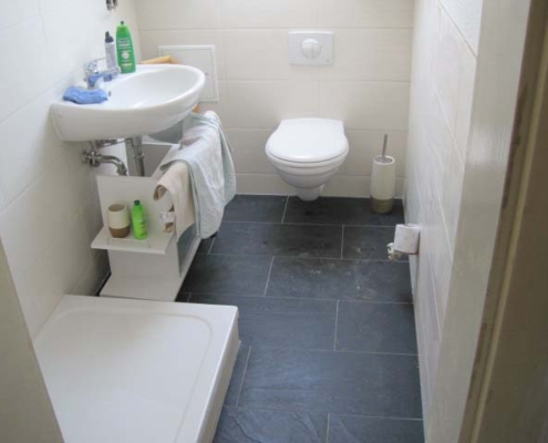 Beseitigung eines Wasserschaden in einer Dachgeschoss-Wohnung